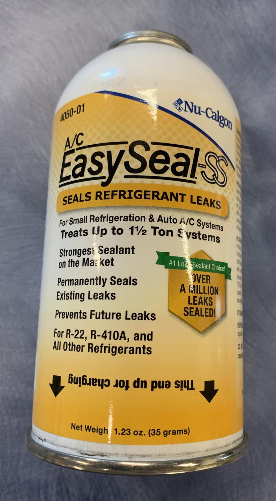 NU-CALGON A/C EASYSEAL SS 2.5oz CAN (TREATS FRACTIONAL UP TO 1.5 TON) 4050-01