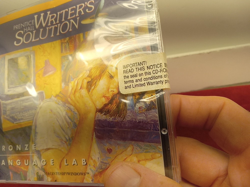 Prentice Hall Writer's Solution - Bronze Language Lab (CD-Rom) Brand New Sealed