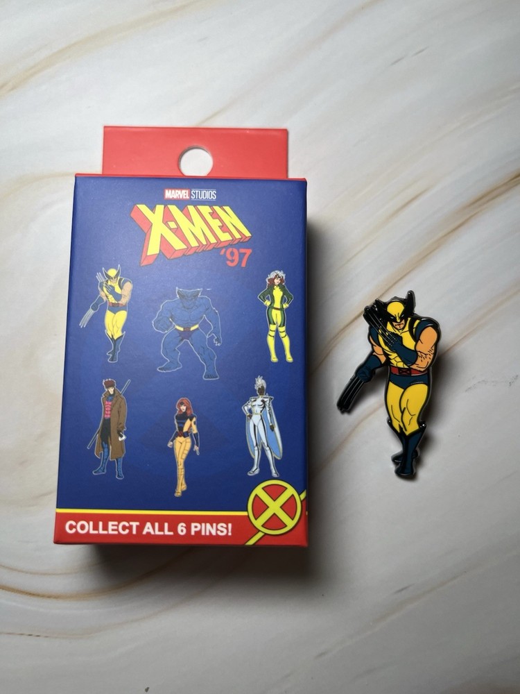 Marvel X-Men Character Blind Box Enamel Pin (Wolverine)