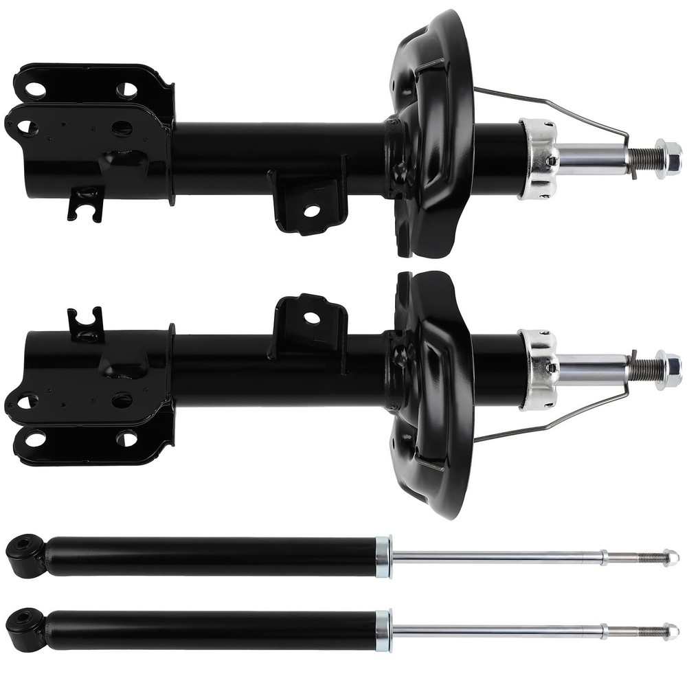Front Rear Shock Absorbers Compatible 2013-2015 Spark Replacement 3330089