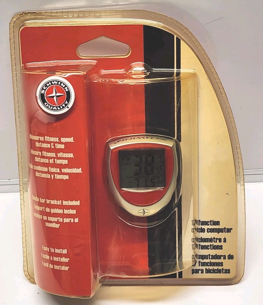 SCHWINN 17 Function Cycle Computer SW654 Speedometer Odometer