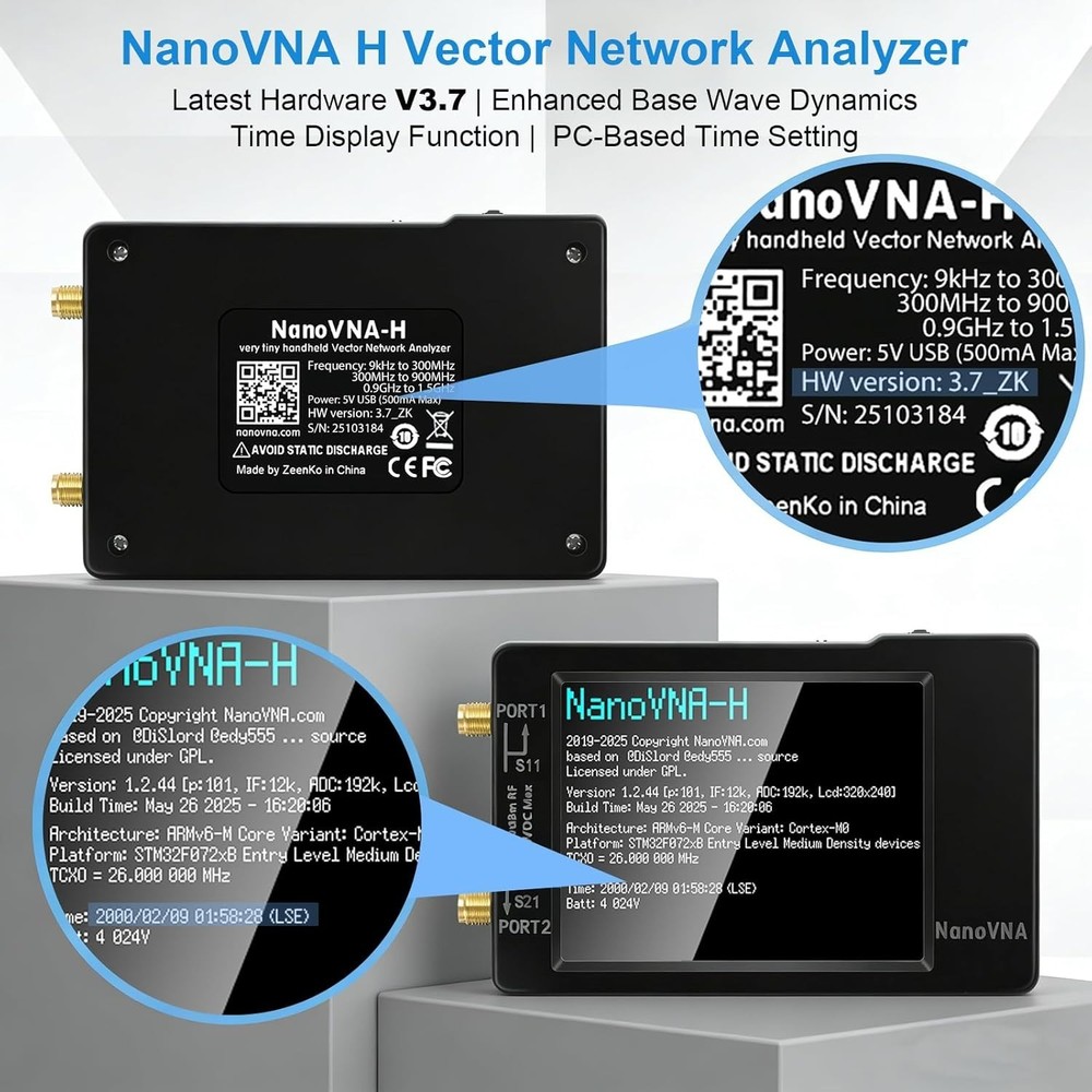 Portable Antenna Tester S Parameters SWR=