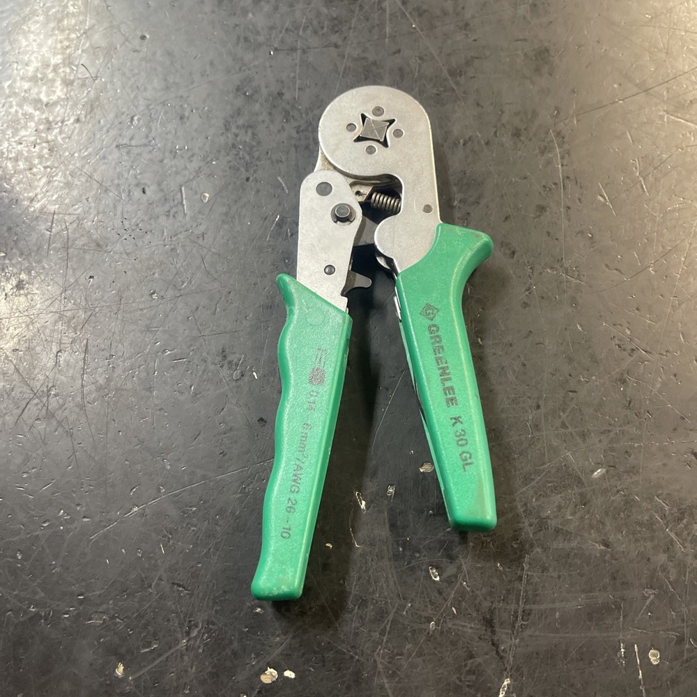 Rare Greenlee K30 GL Ferrules Square Crimper