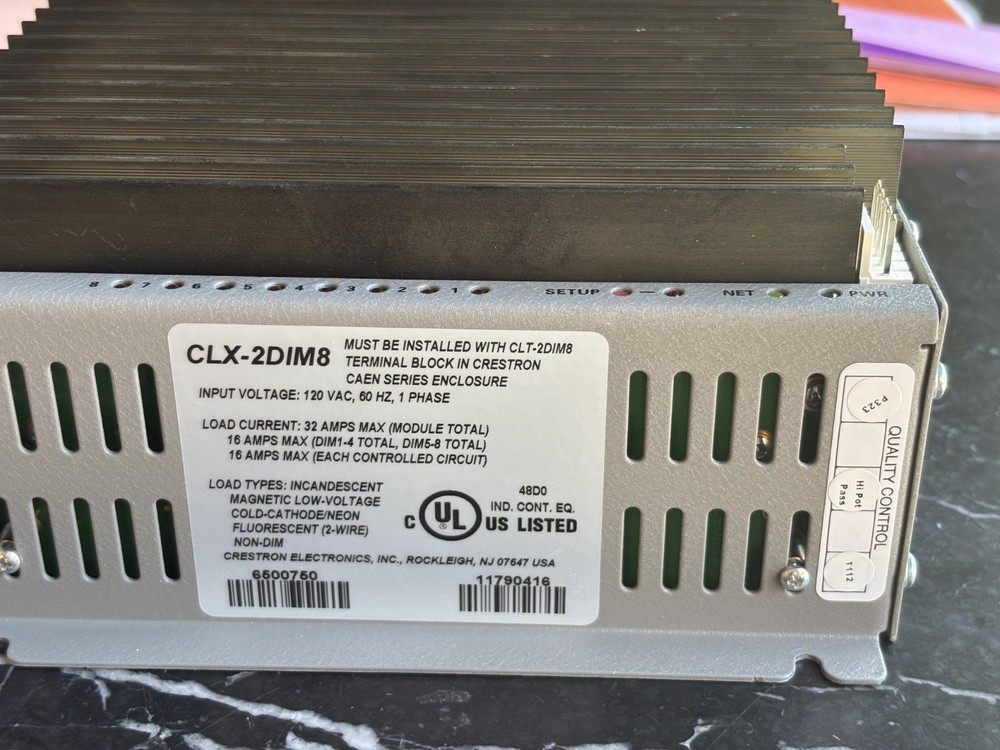 Crestron CLX-2DIM8 Dimming Module