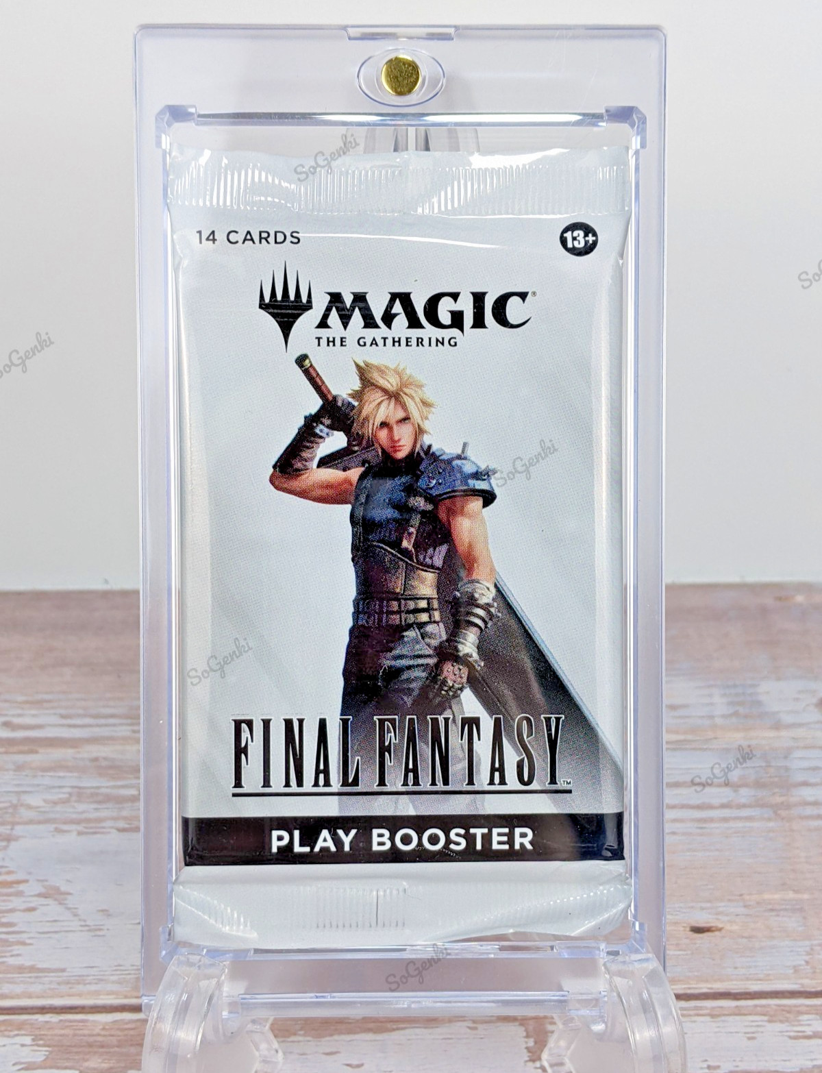 Pokemon MTG TCG Lot of 4 Booster Pack Magnetic Holder Protector Case