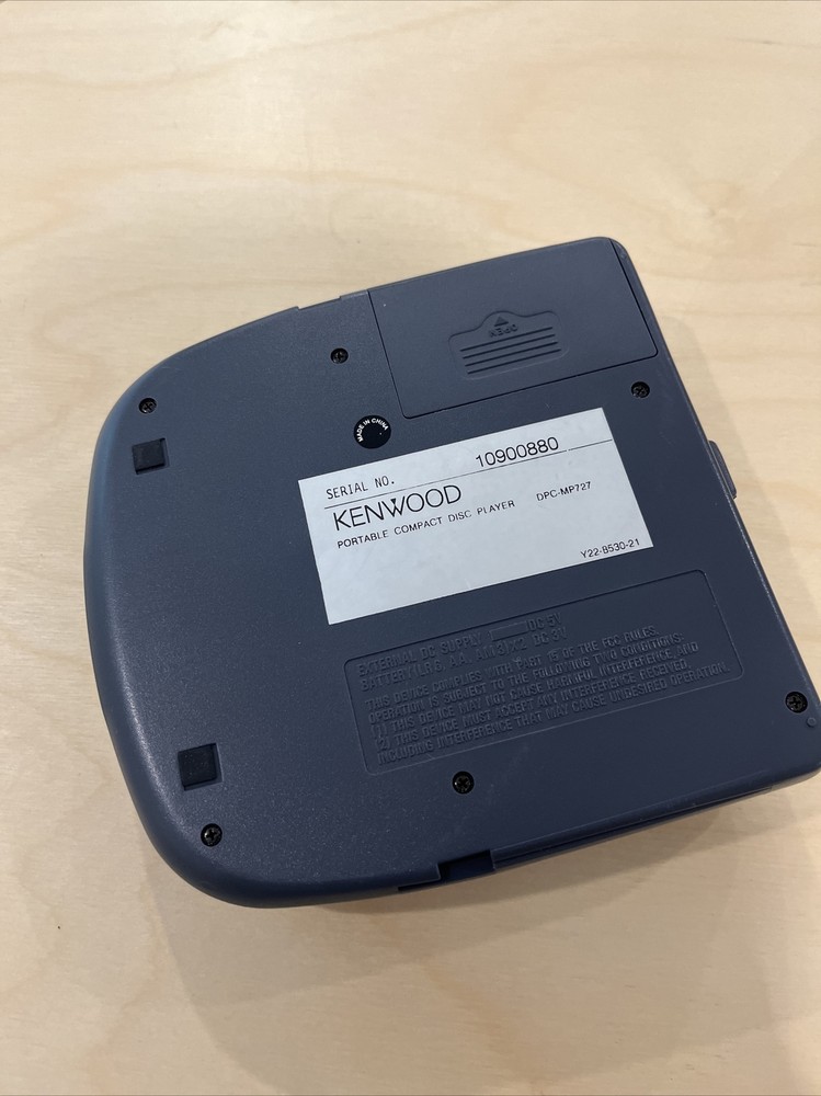 Kenwood Portable CD Player DPC-MP727