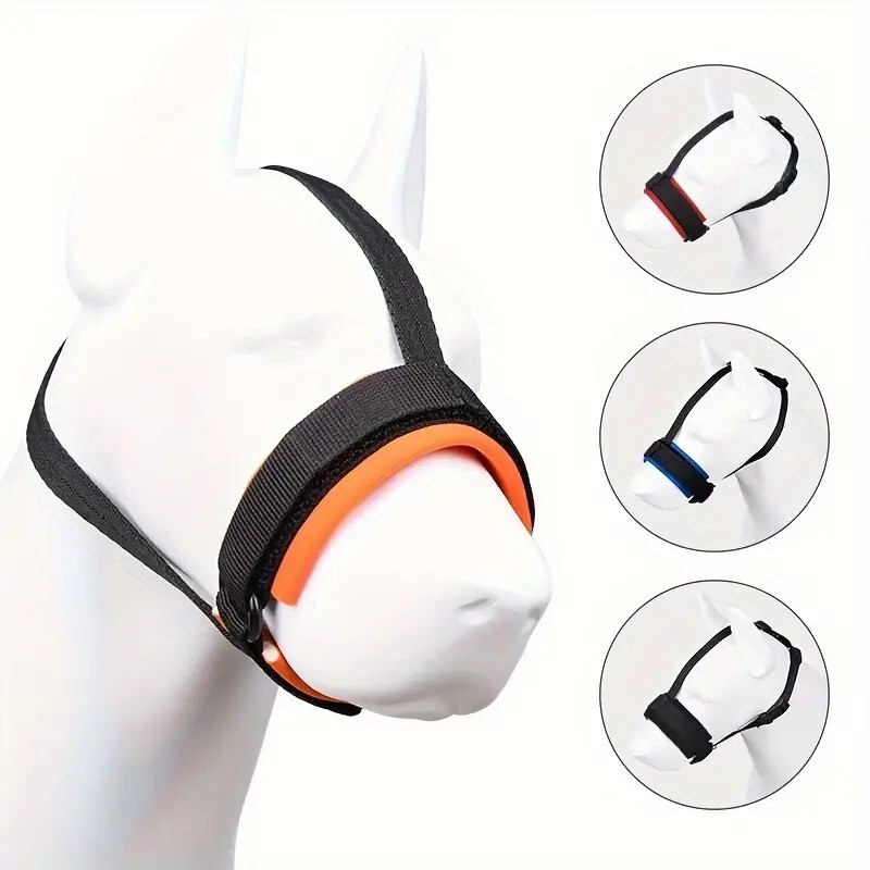 Comfortable Soft Padded Dog Muzzle - Anti-Biting and Barking Control