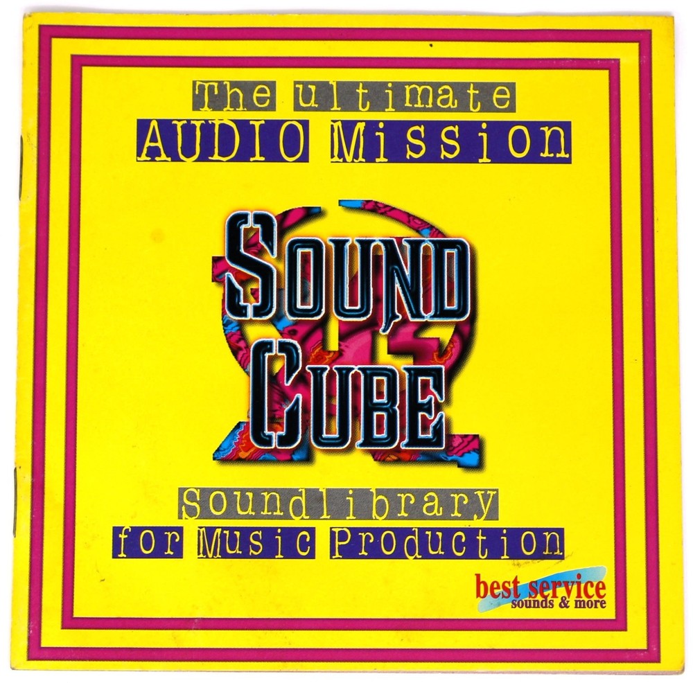 Best Service Sound Cube Audio Format Sample/Sound Library/Sampling 10 CD Box Set