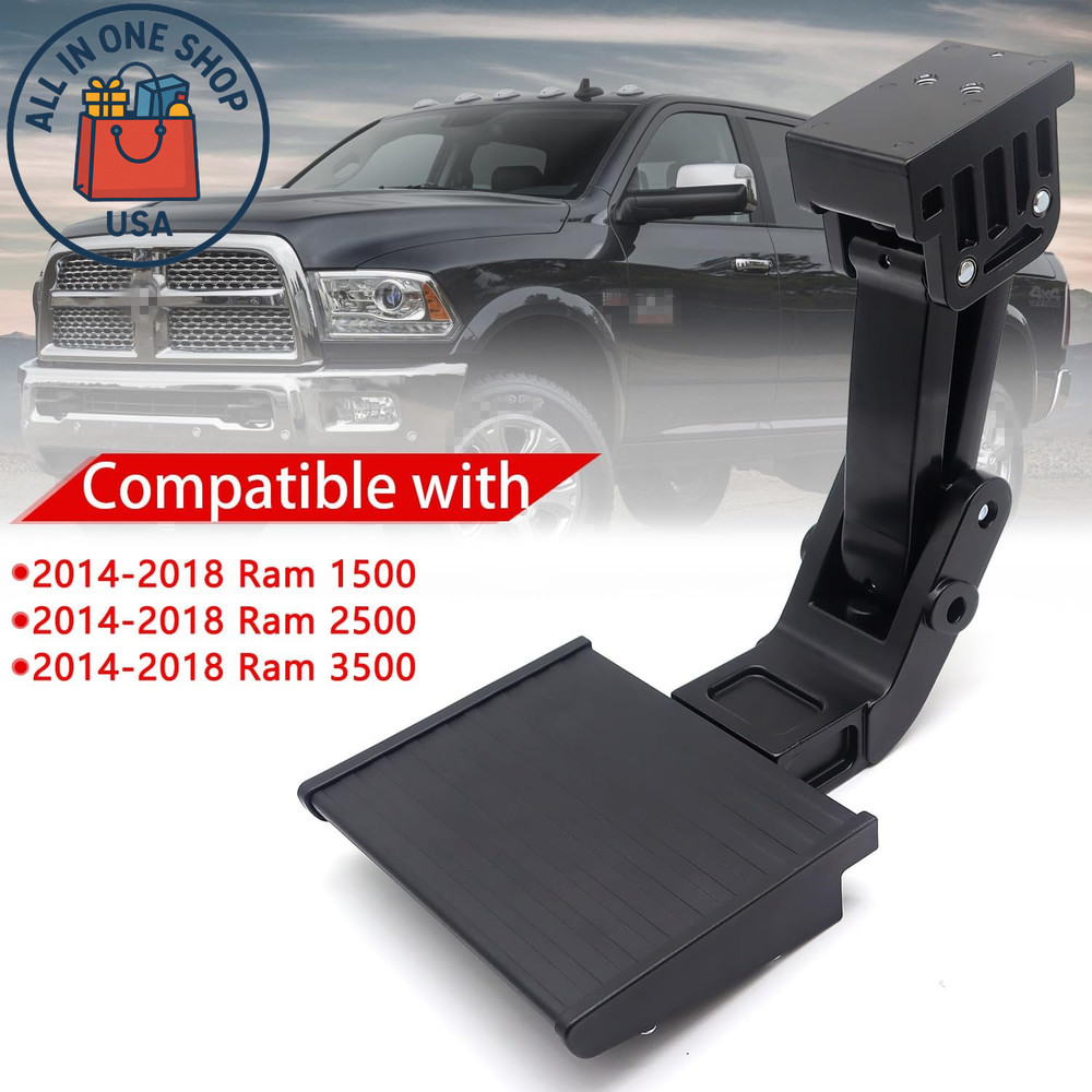 Rear Retractable Bumper Step