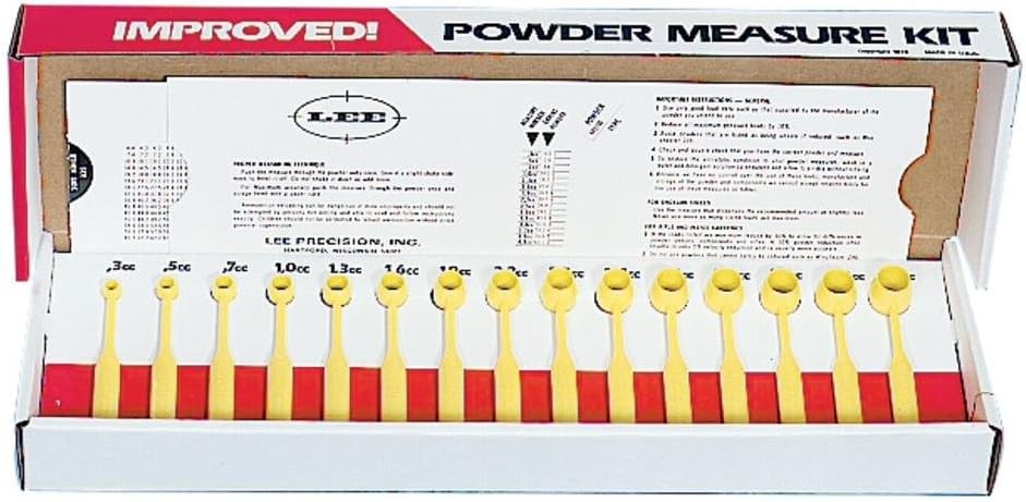 Lee 90100 Powder Measure Kit Fifteen Powder Measures