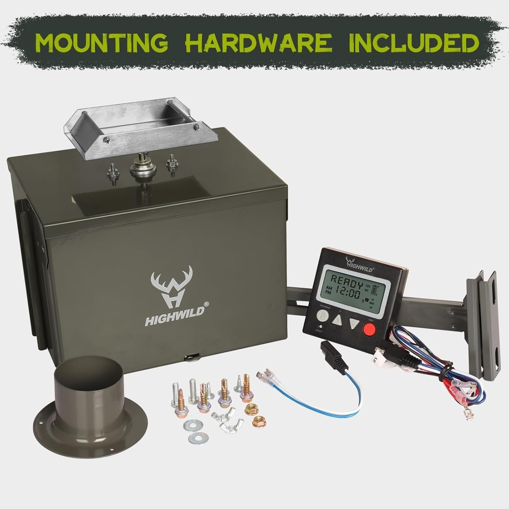 12V Digital Power Control Unit Compatible with Most Deer Feeder Motor Setups
