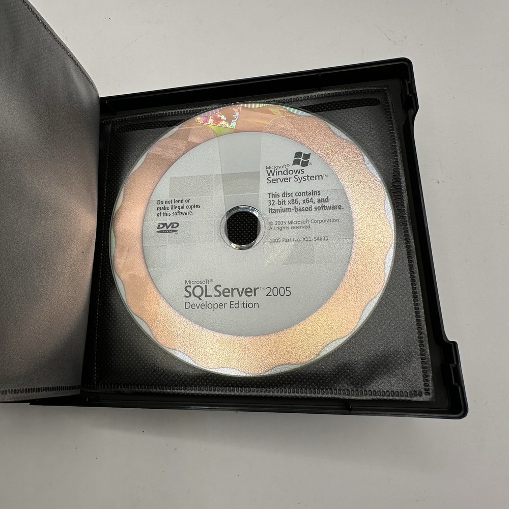 Microsoft SQL Server 2005 Developer Edition Data Management & Analysis