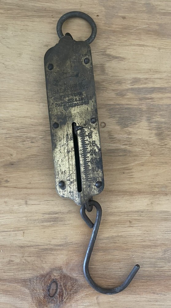 Antique Hanging Butcher Scale