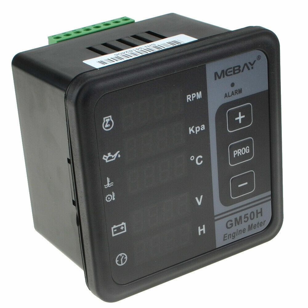 GM50H Monitor Control Panel Digital Multi-function Generator Diesel Engine Meter