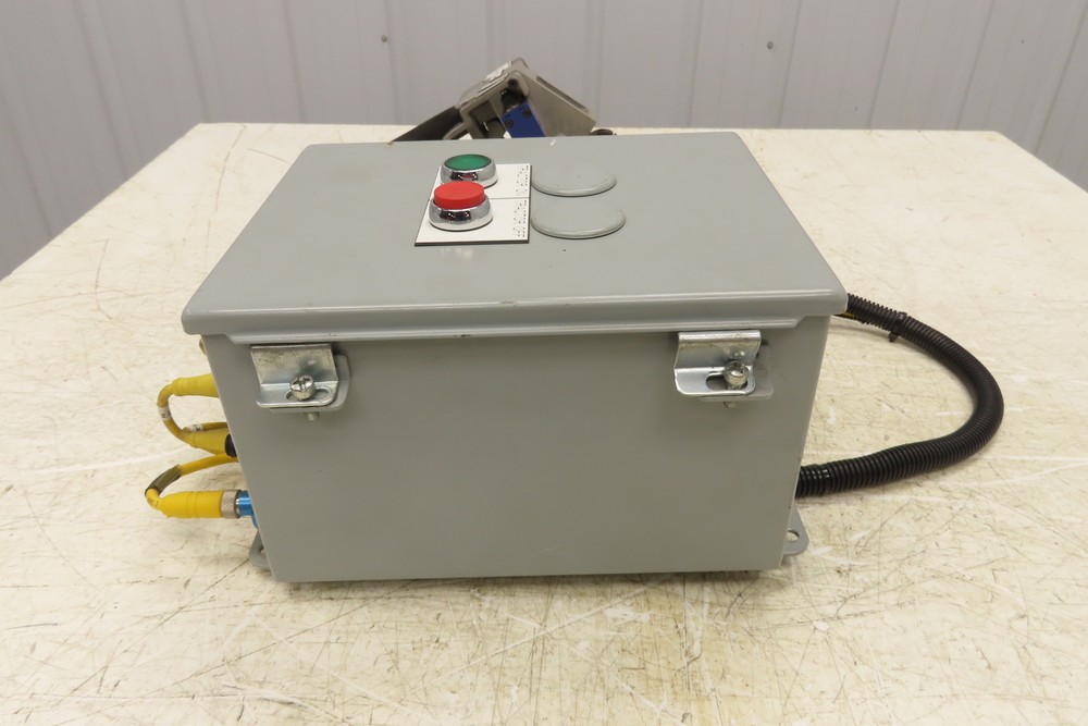 Air Hoist Tool Balancer 8-Button 2-Handle Pendant Control Panel Assembly