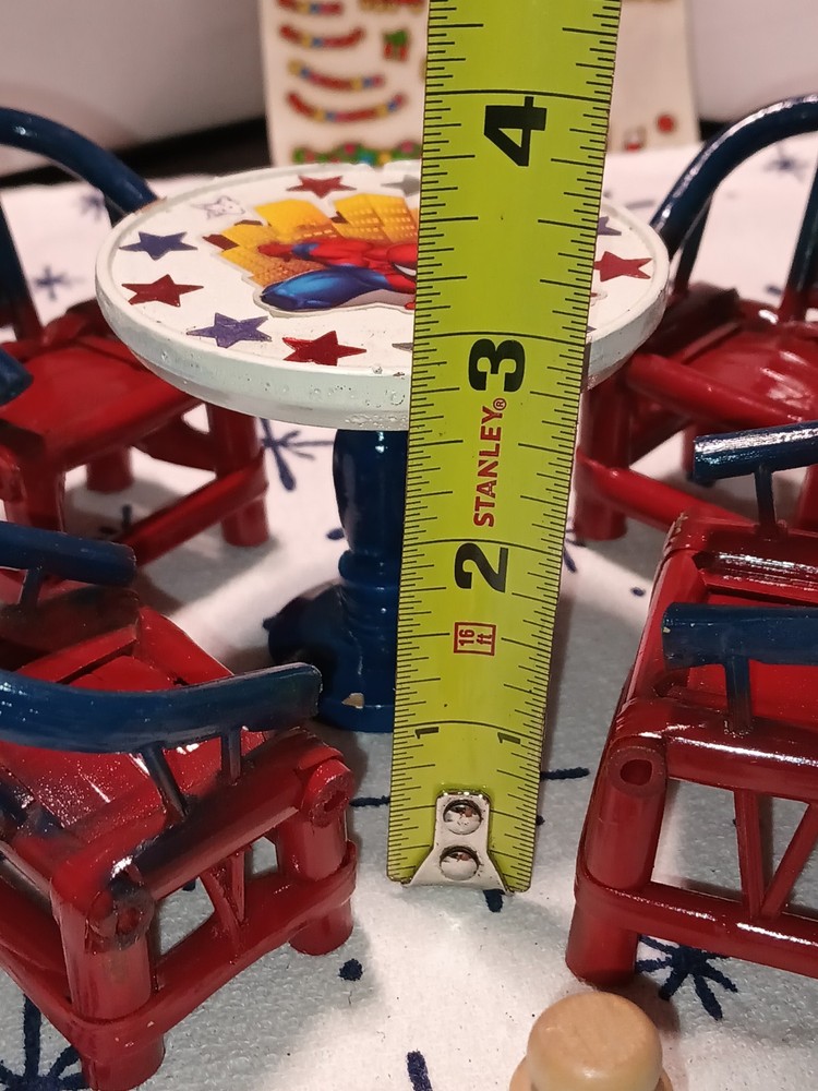 Spider Man Mini Bamboo Table Set