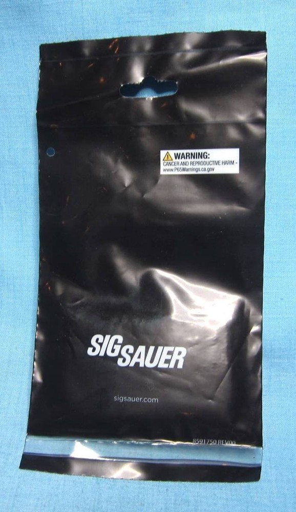 New Sig Sauer M18 M-18 Woven Morale Patch 3"x2" Hook & Loop Tactical Patch