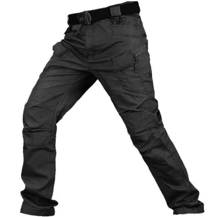 Mens Cargo Pants Tactical Waterproof Work Outdoor Hiking Combat Trousers USA