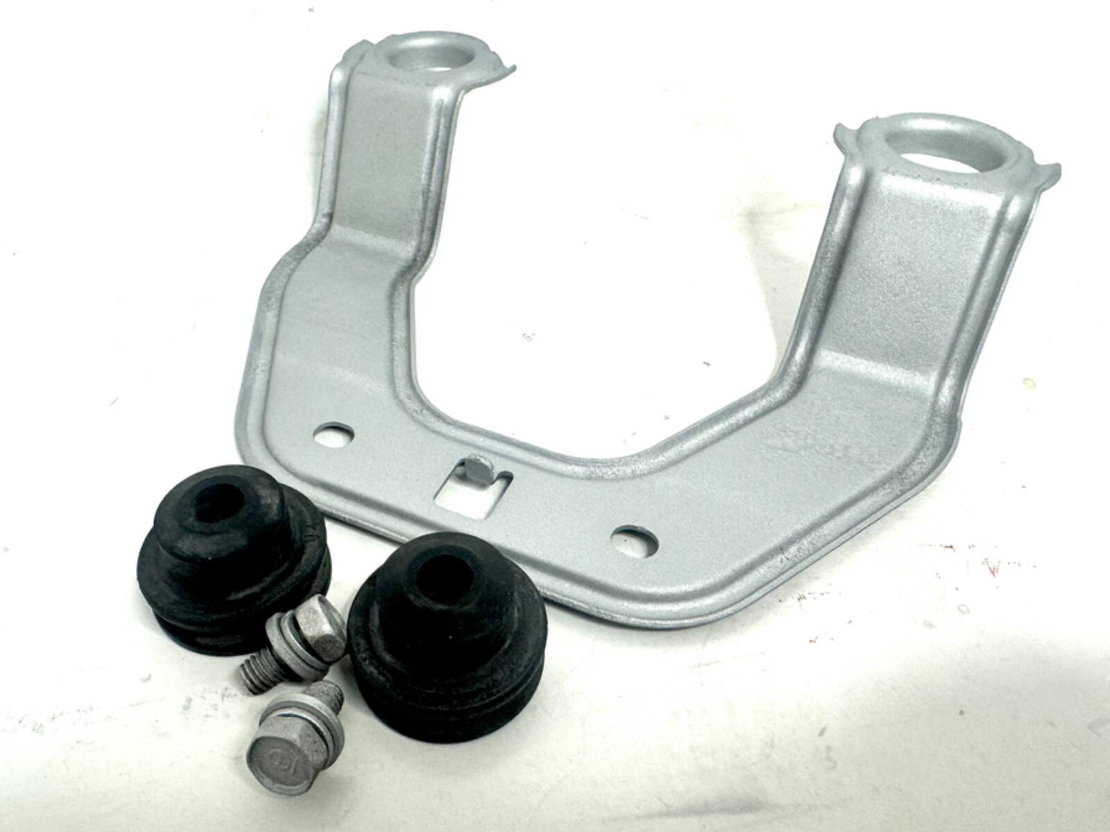 96 00 Honda Civic Condenser Bracket Support Upper Mount with Bushings EK OEM