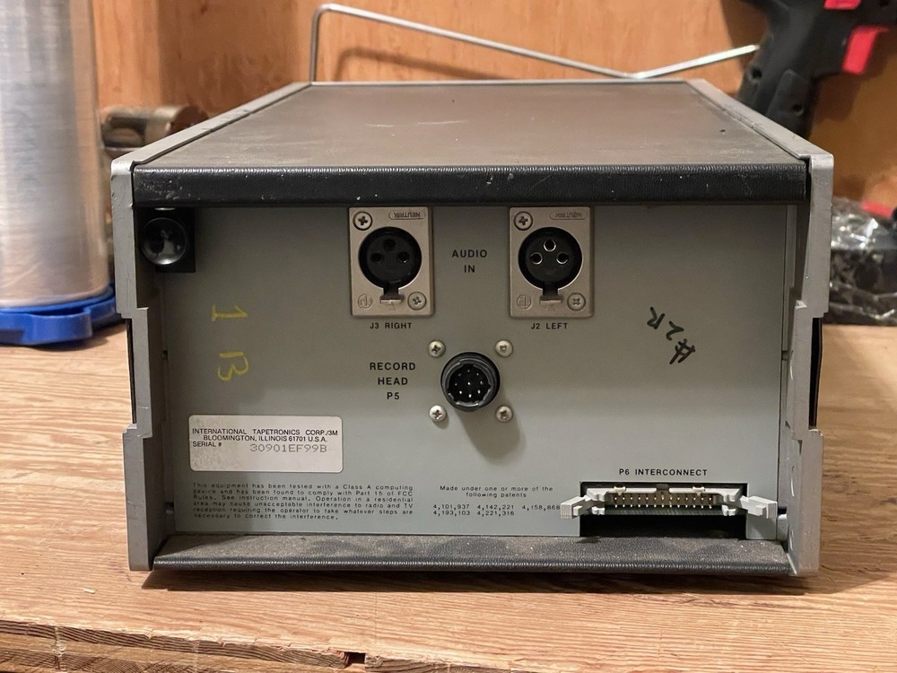 ITC Series 99B NAB cart machine record electronics 2-channel deck stereo