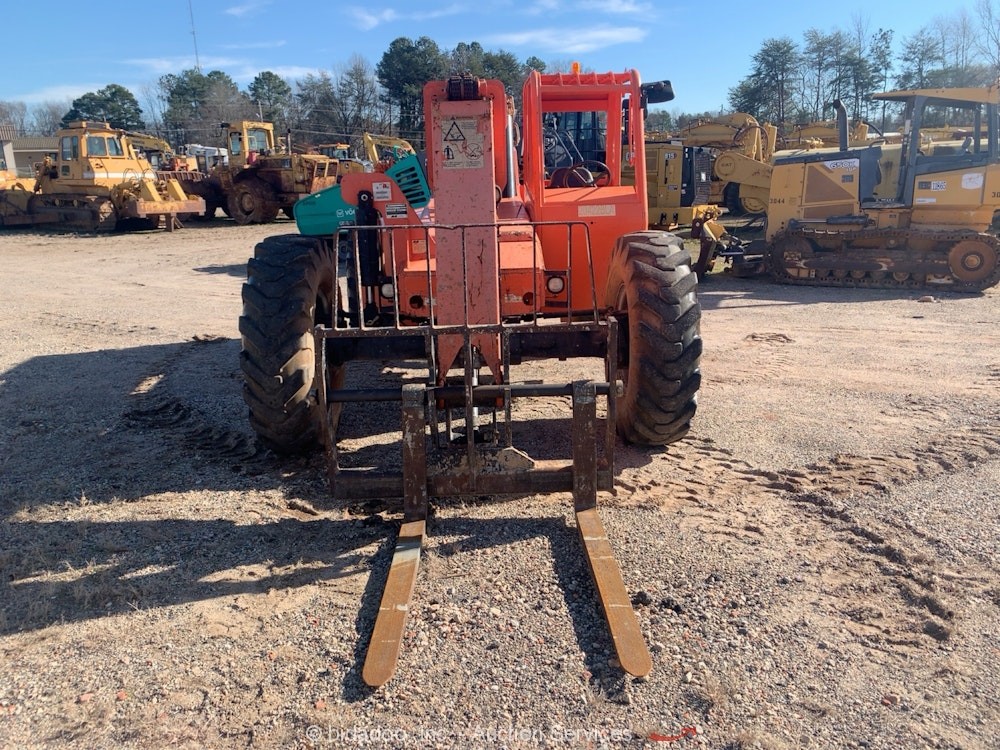 2015 Skytrak 8042 42' 8,000 lbs Telescopic Reach Forklift Telehandler bidadoo