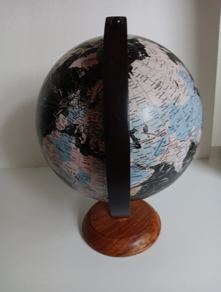 Pottery Barn Decorative Black Mini Globe