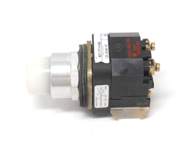 ALLEN BRADLEY 800T-PTH16W PUSH BUTTON, WHITE, SER. T