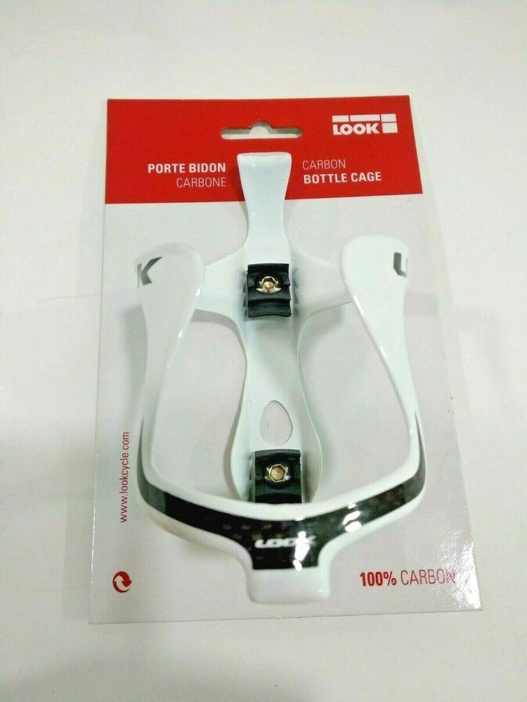 Look Bottle Cage Carbon (Pce) White