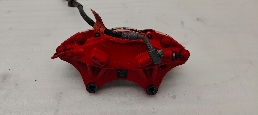 ⭕ 12-20 Tesla Model S Front Driver Side Performance Red Brake Caliper Left OEM