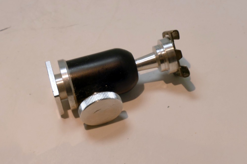 ✅ PRAZISION GERMAN SMALL BALL & SOCKET TRIPOD HEAD FOR FLASH SLAVE