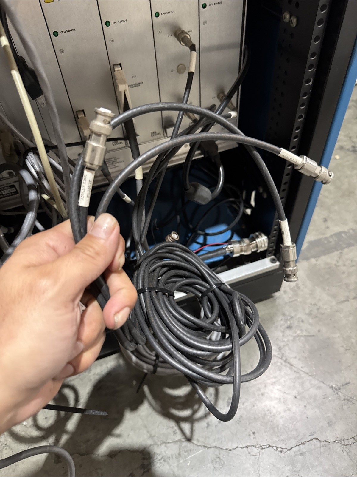 150QC Mass Spectrometer Quadrupole Controller 1.2Mhz 300Watts Merlin QMS