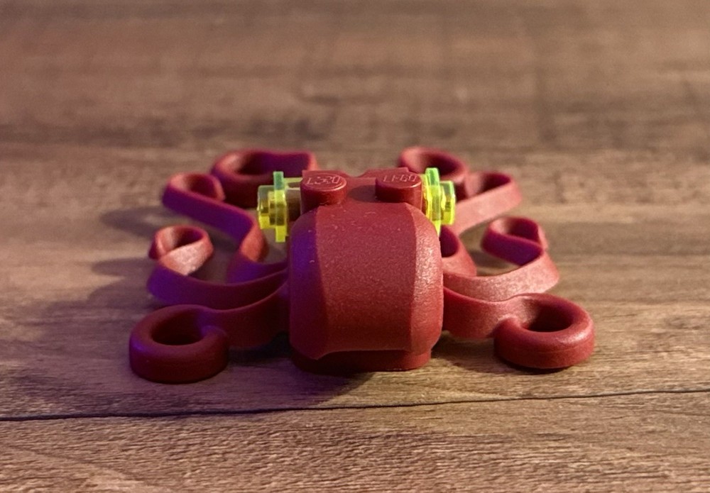 LEGO Dark Red Octopus