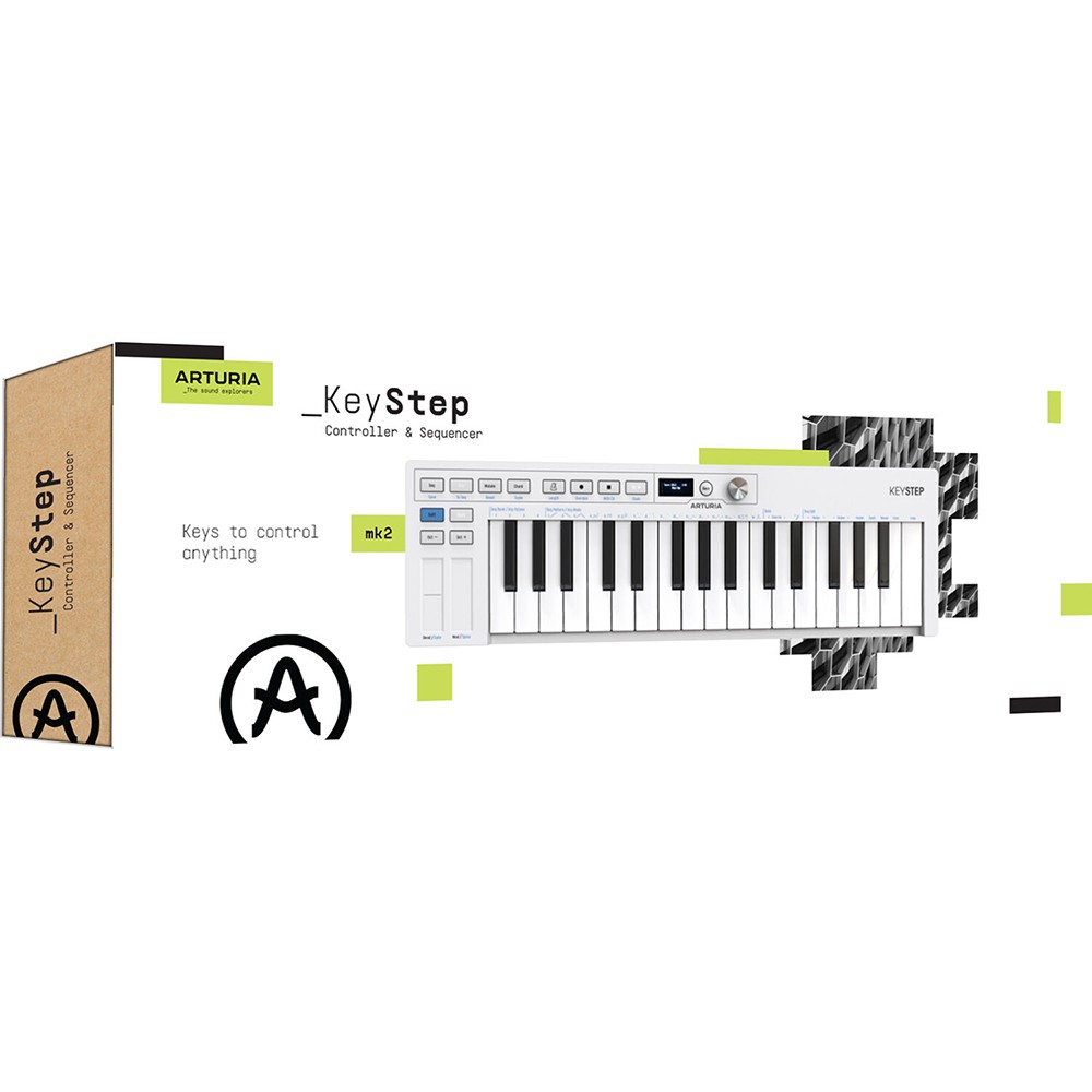 Arturia KeyStep mk2, 32-Key Controller & Sequencer USB/MIDI/CV