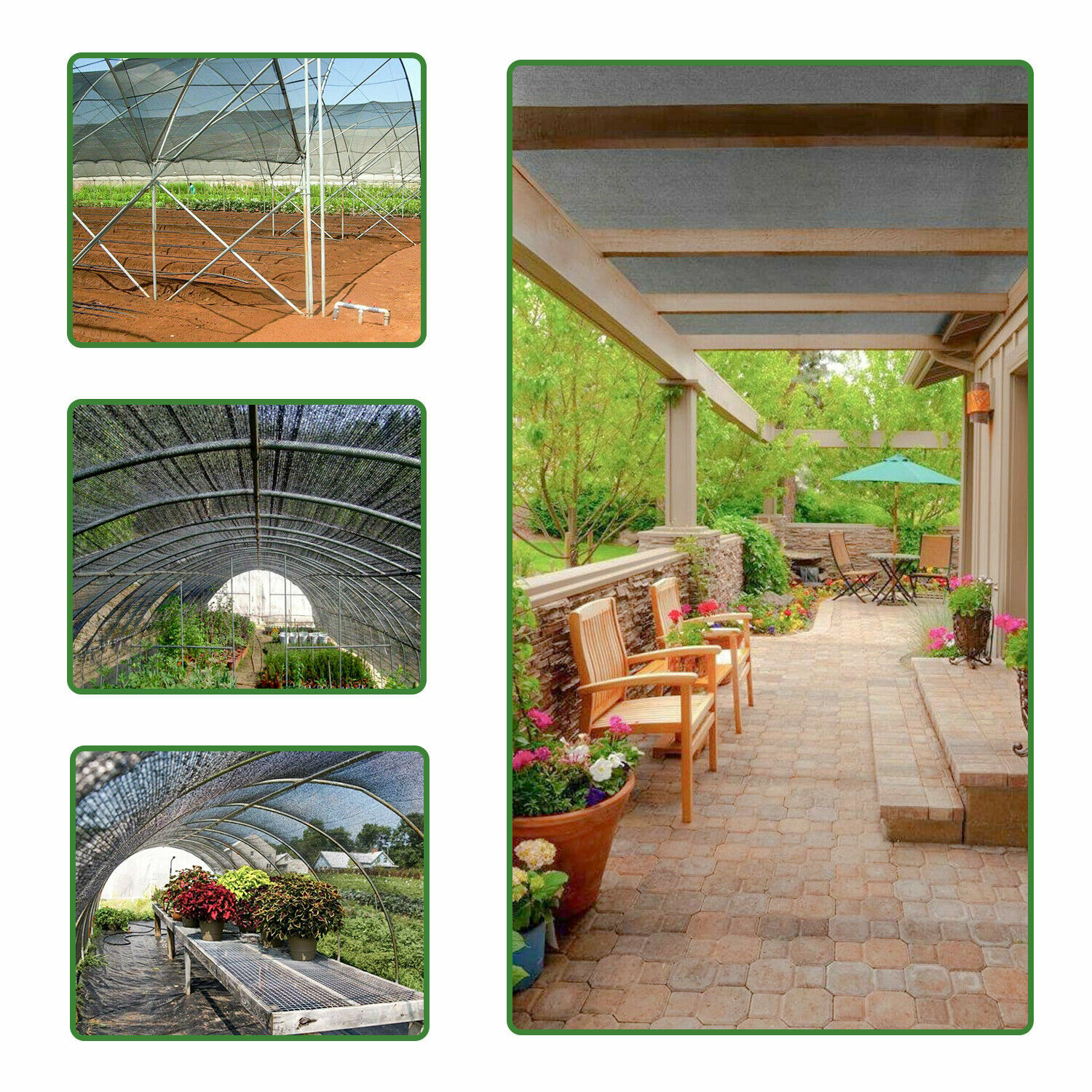 50% UV Resistant Shade Cloth Plant Garden Greenhouse Mesh