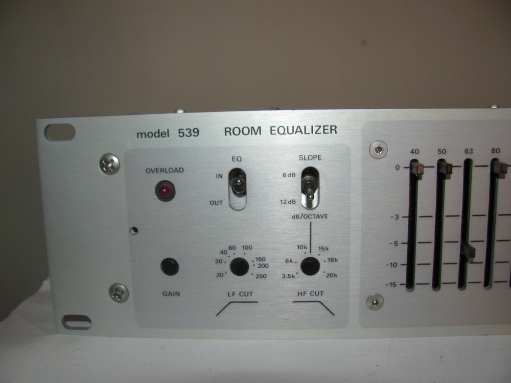 UREI 539 One Third Band Equalizer
