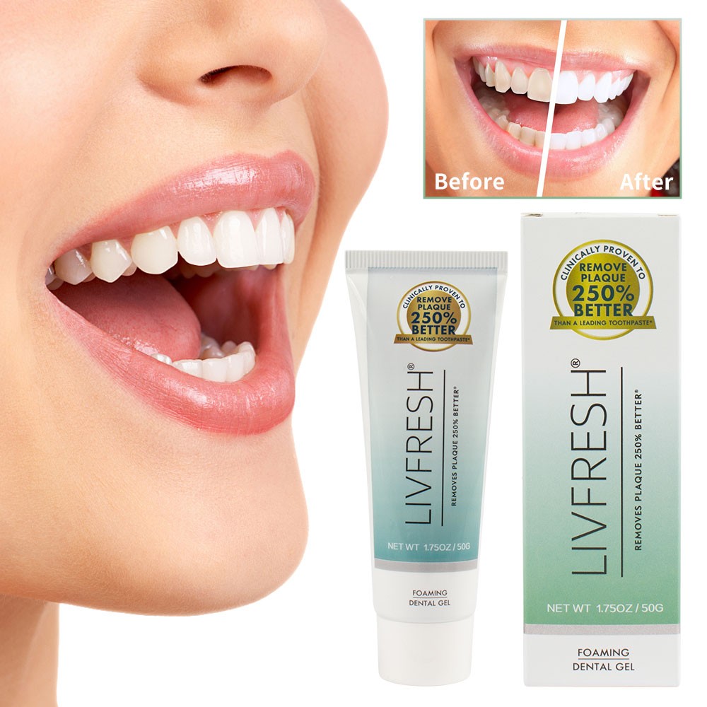 Toothpaste Gel Clinically Proven to Remove Plaque