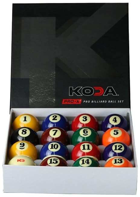 Koda Pro X Pool Ball Set