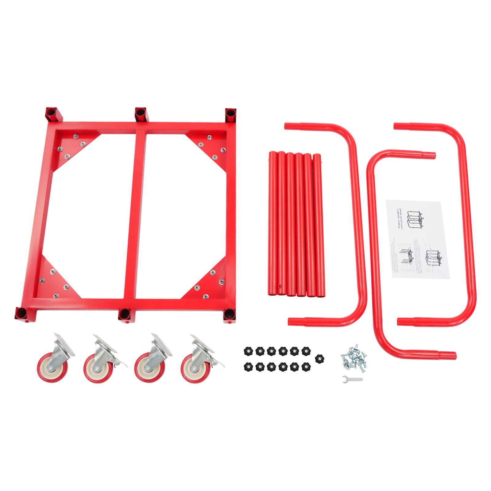 Panel Cart Heavy Duty Shipping Trolley 1400 lbs Loading Transporting Truck Tool