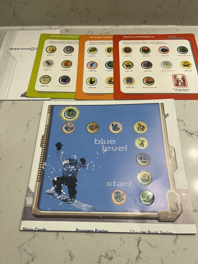 Hooked on Phonics Master Reader 2nd to 6th Grade 7+ Years Old - Missing Green CD