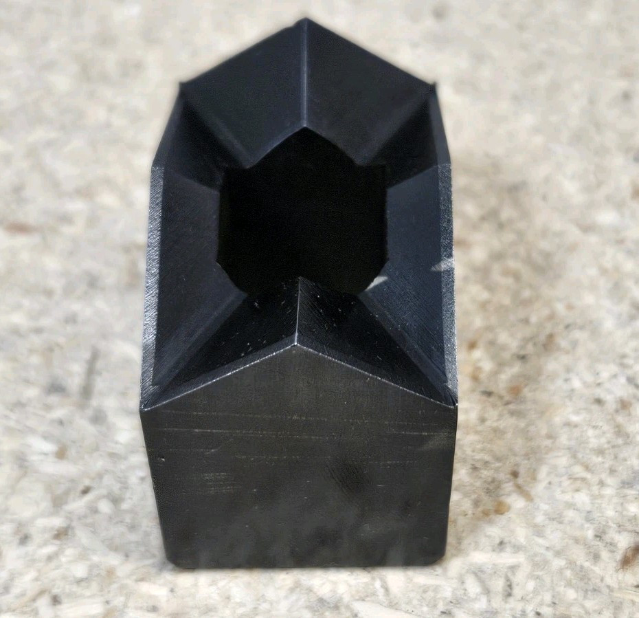 Greenlee No. rectangular punch 1" x 1.625" - U.S.A. made - rectangle