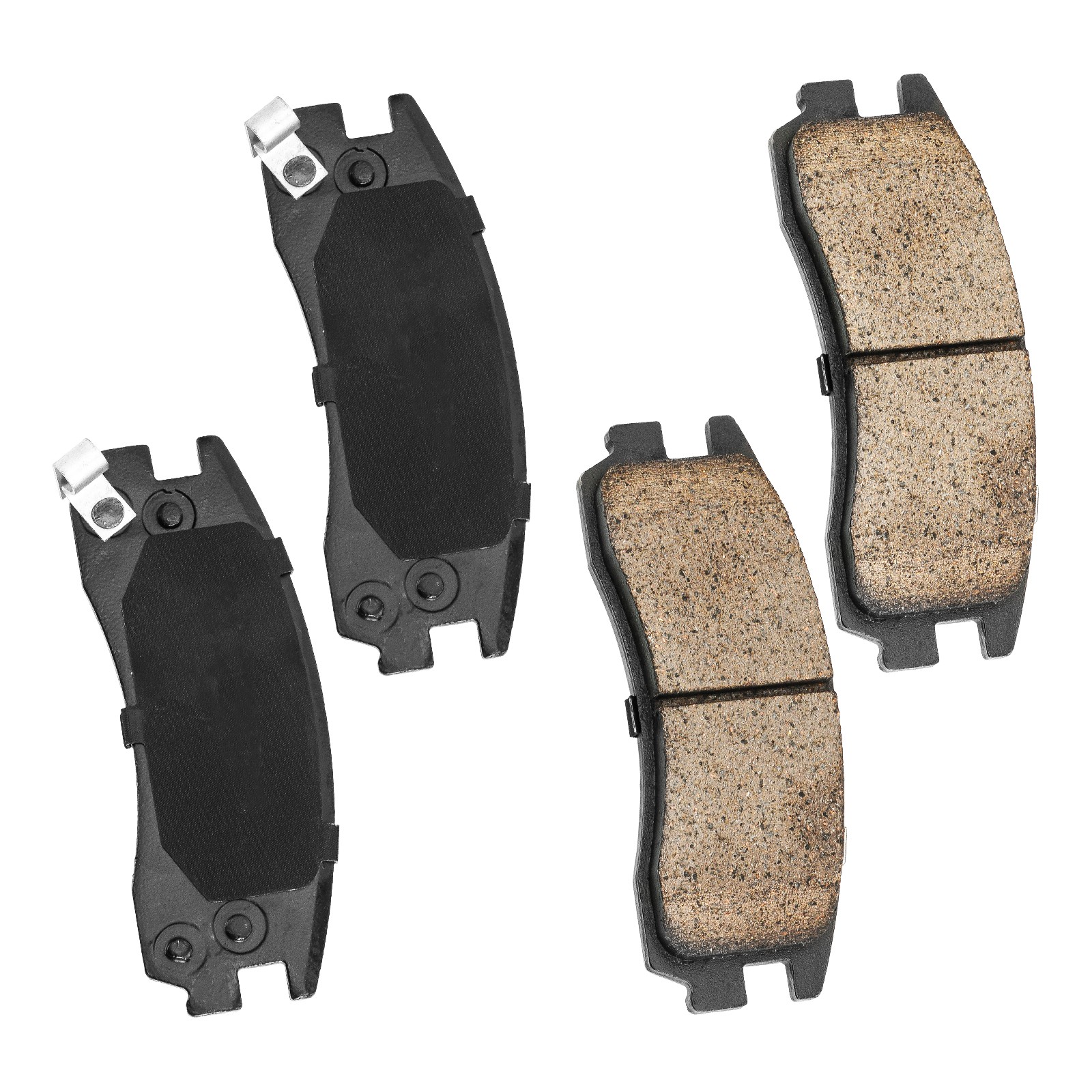 Rear Ceramic Brake Pads & Rotors For 2000-05 Buick LeSabre Pontiac Bonneville