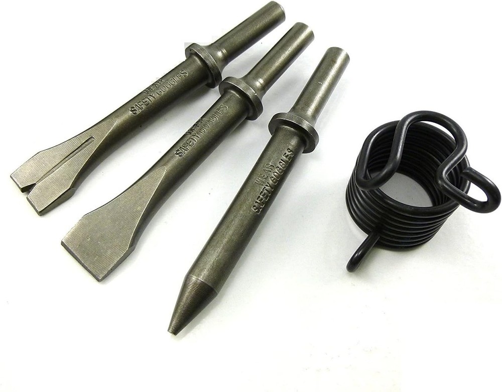 Air Hammer Kit + 3-Chisels, 3700 BPM