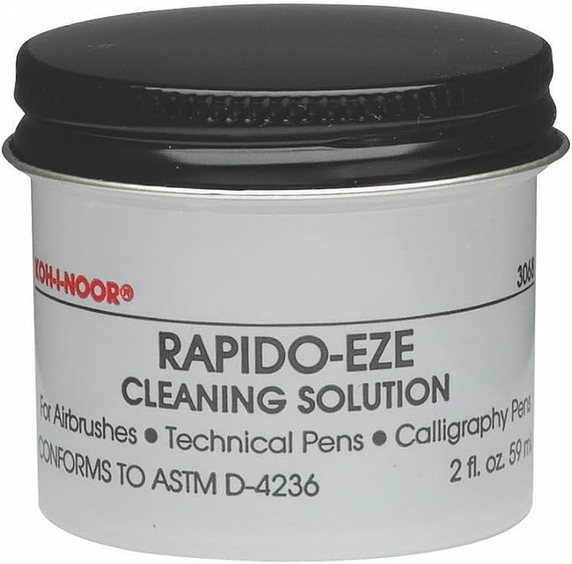 Rapido-Eze Cleaning Solution, 2 Oz. Container, 1 Each (3068)