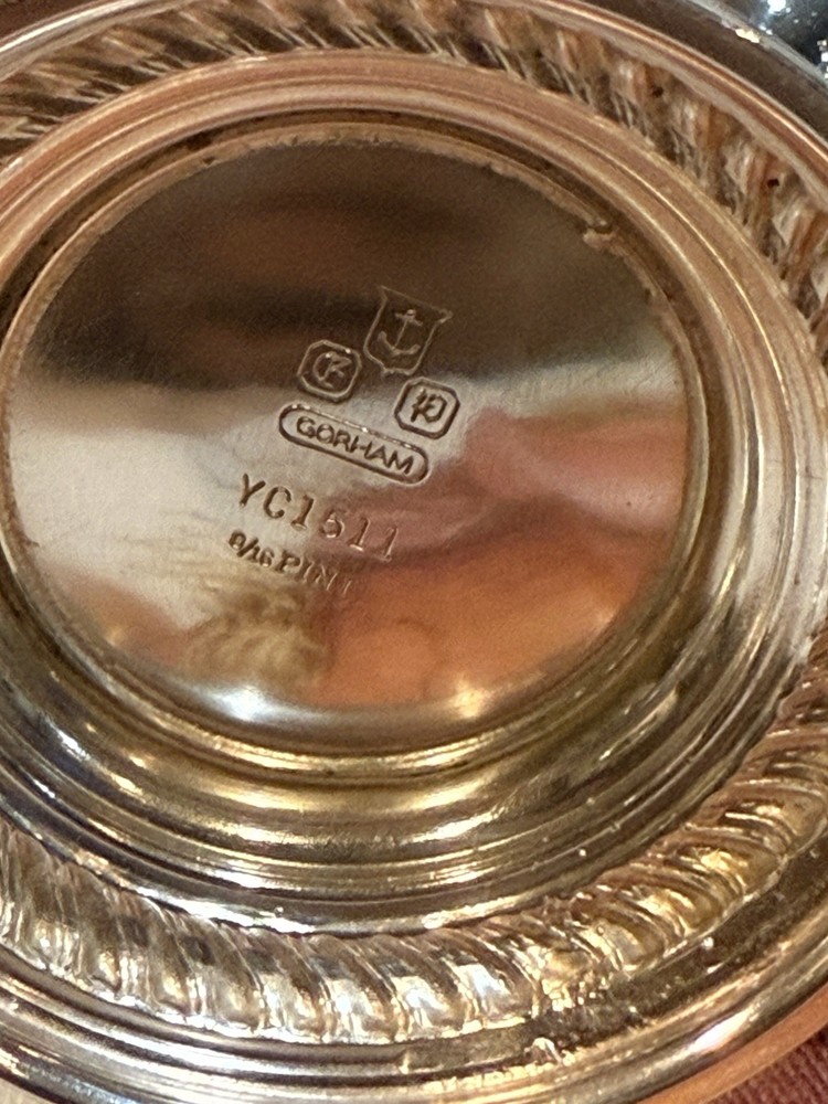 Gorham Sugar and Creamer YC1511 and YC1510