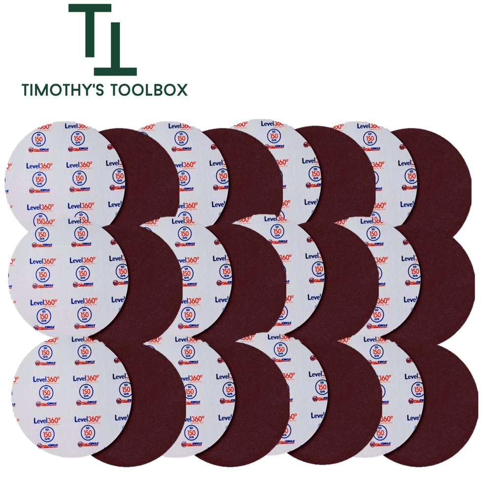 Radius 360 9" Drywall Sanding Discs,280-Grit - 25 Pack