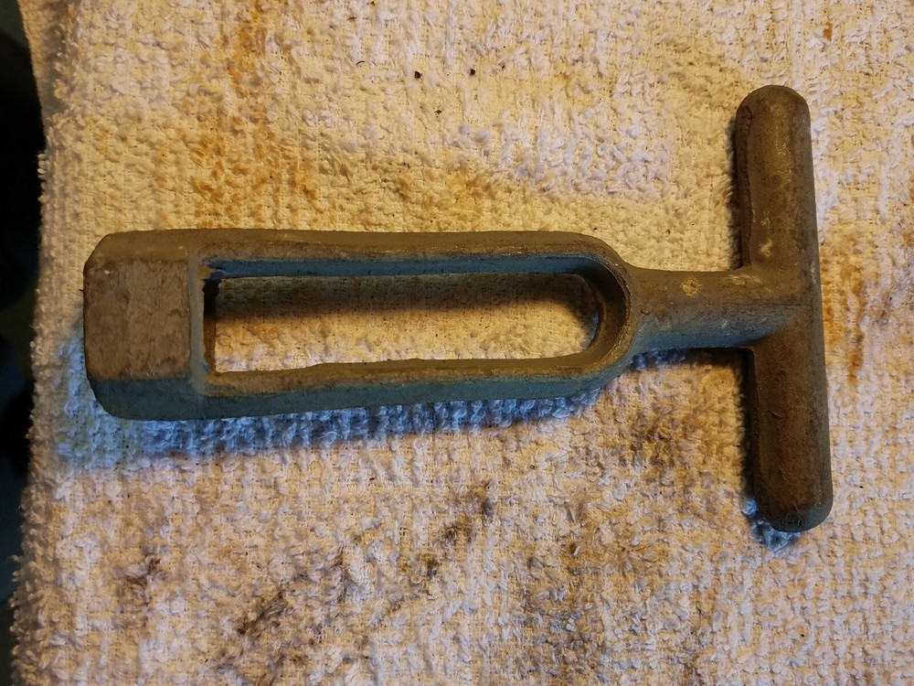 Vintage Galvanized Water Valve Tool