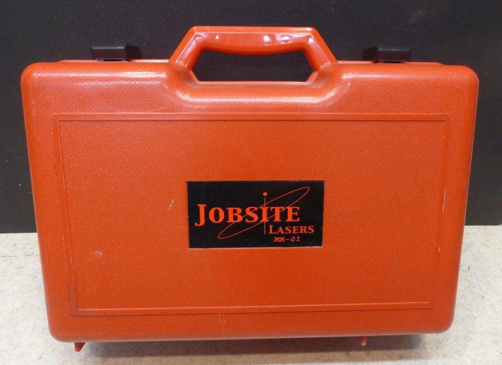 Jobsite Laser MR-01, Rotating,Case, Mint