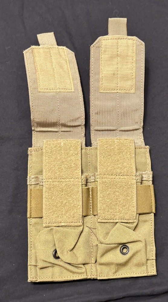 USGI M 4 Double Mag Pouch Olive Green