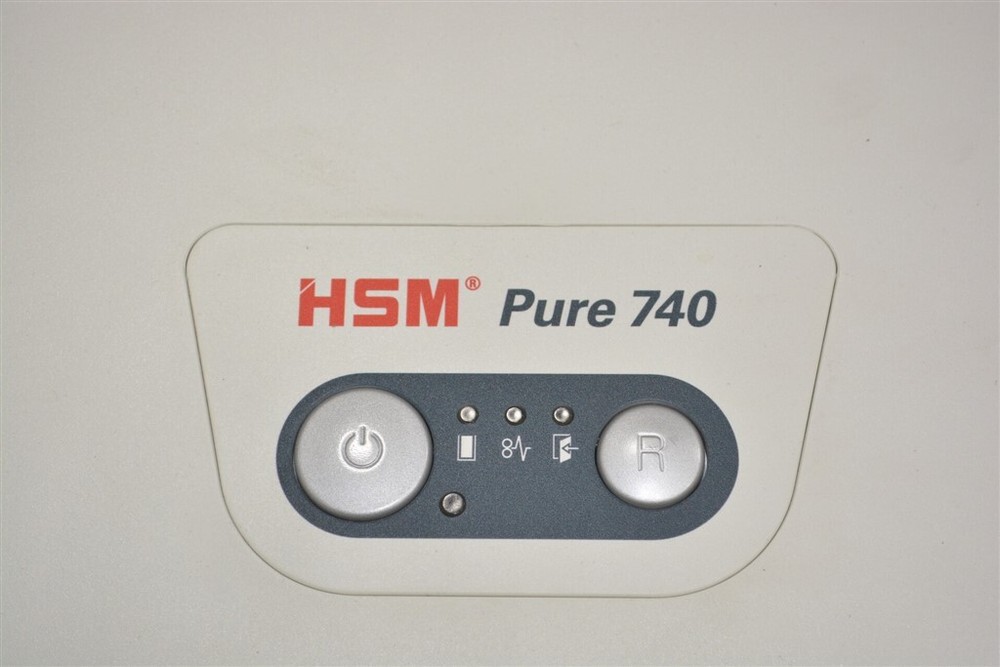 HSM Pure 740 Document Shredder SEE NOTES