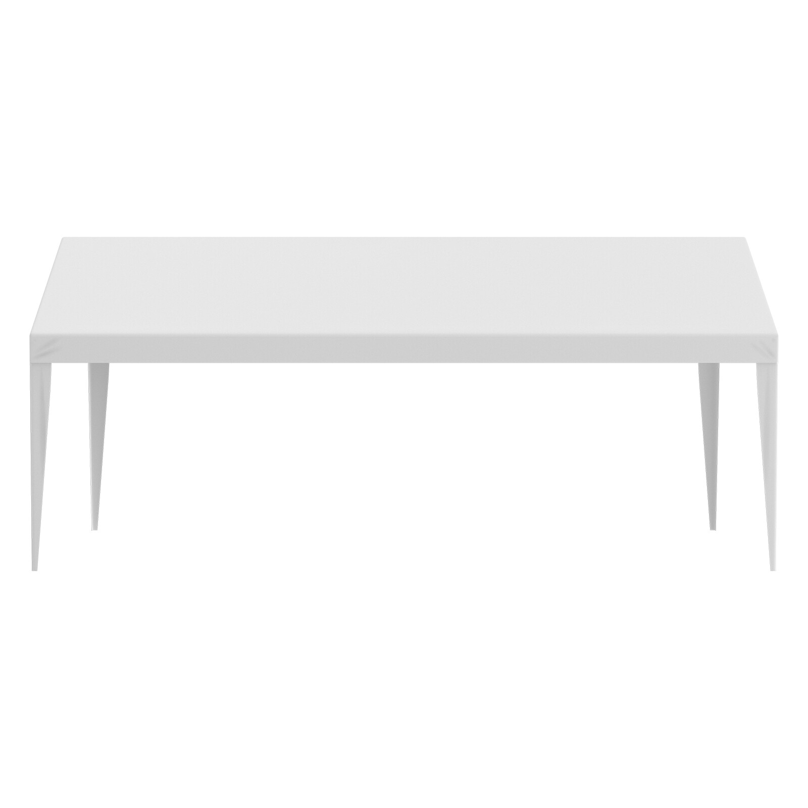 VEVOR Carport Replacement Canopy Car Shelter Tent Cover 10 x 20 ft White